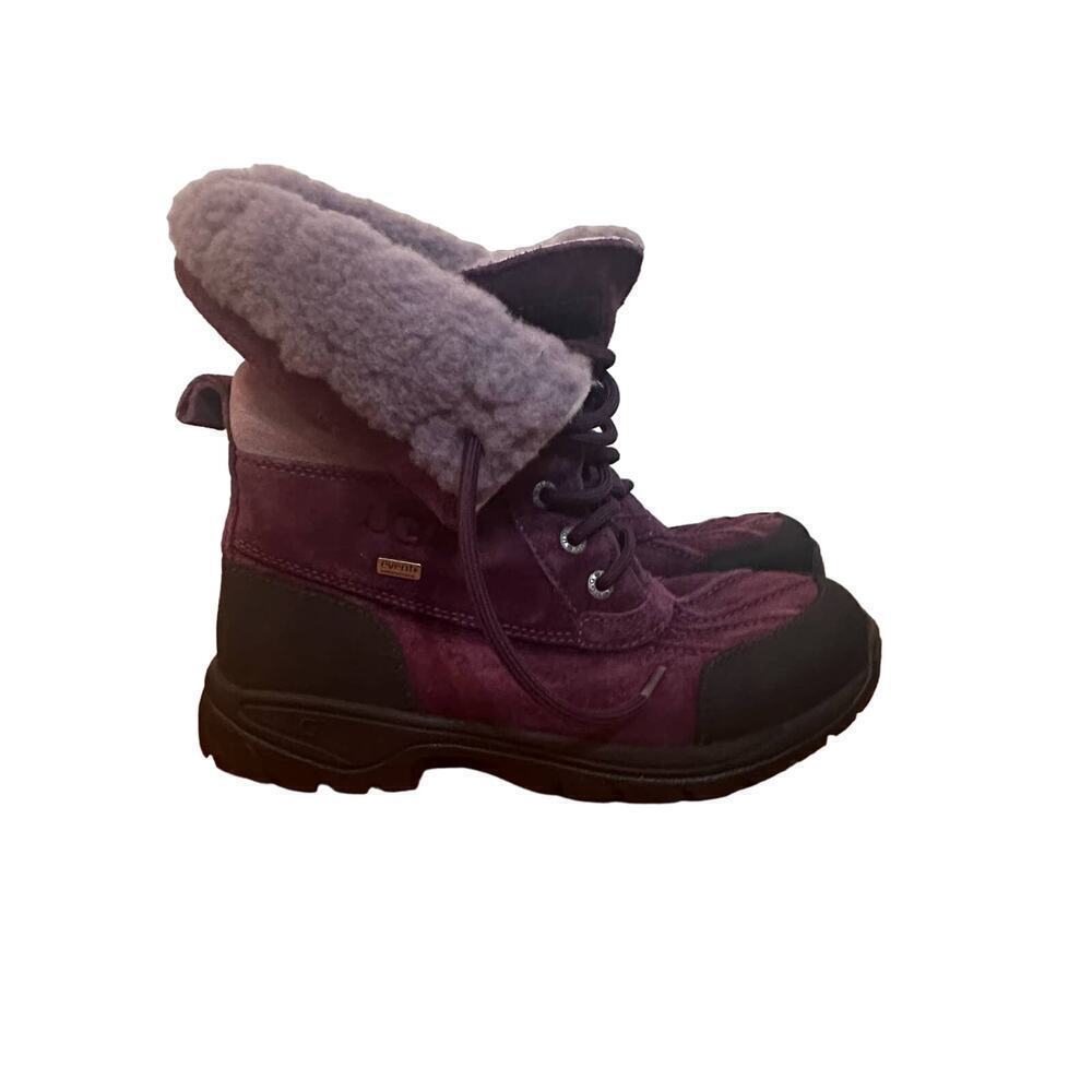 UGG Gir's Butte Boots sz 4 Snow Boots Insulated Winter Boots Waterproof